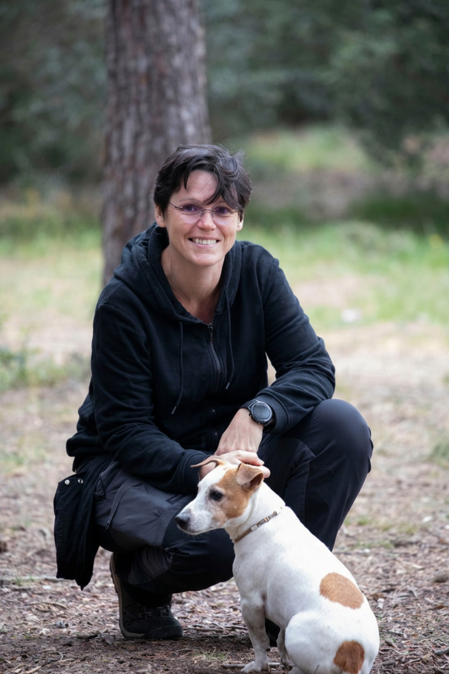 Maryaline, fondatrice d'Aide Mon Chien